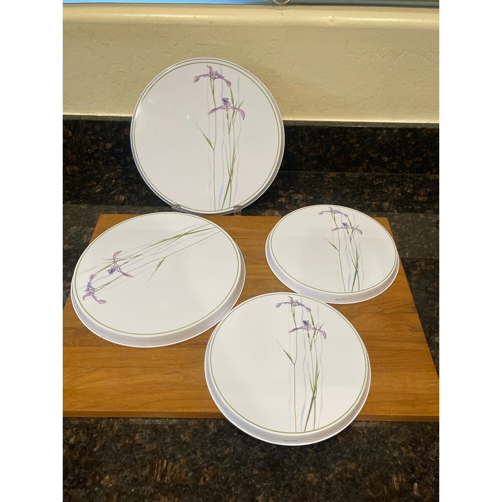 Corelle shadow iris 4 piece stove top covers